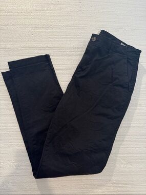 GAP Factory Black Women's Girlfriend Chinos size 6 tall